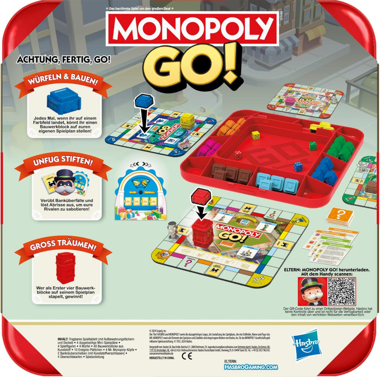 Monopoly Go Board Game + Free Figure