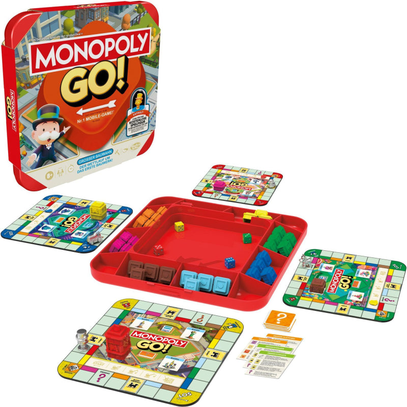 Monopoly Go Board Game + Free Figure